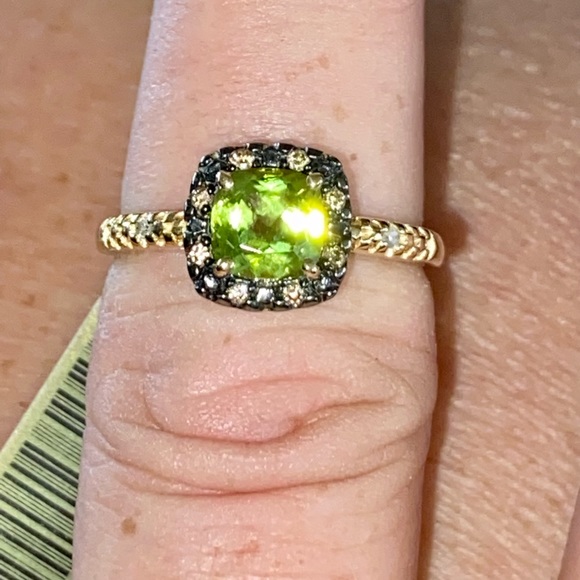❌❌❌SOLD❌❌❌NWT / APPRAISAL LORENZO JEWELRY LIMITED PERIDOT,GENUINE DIAMOND RING. - Picture 6 of 14
